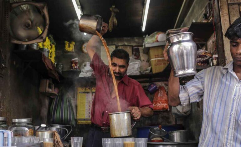 what is the indian legend regarding the discovery of tea