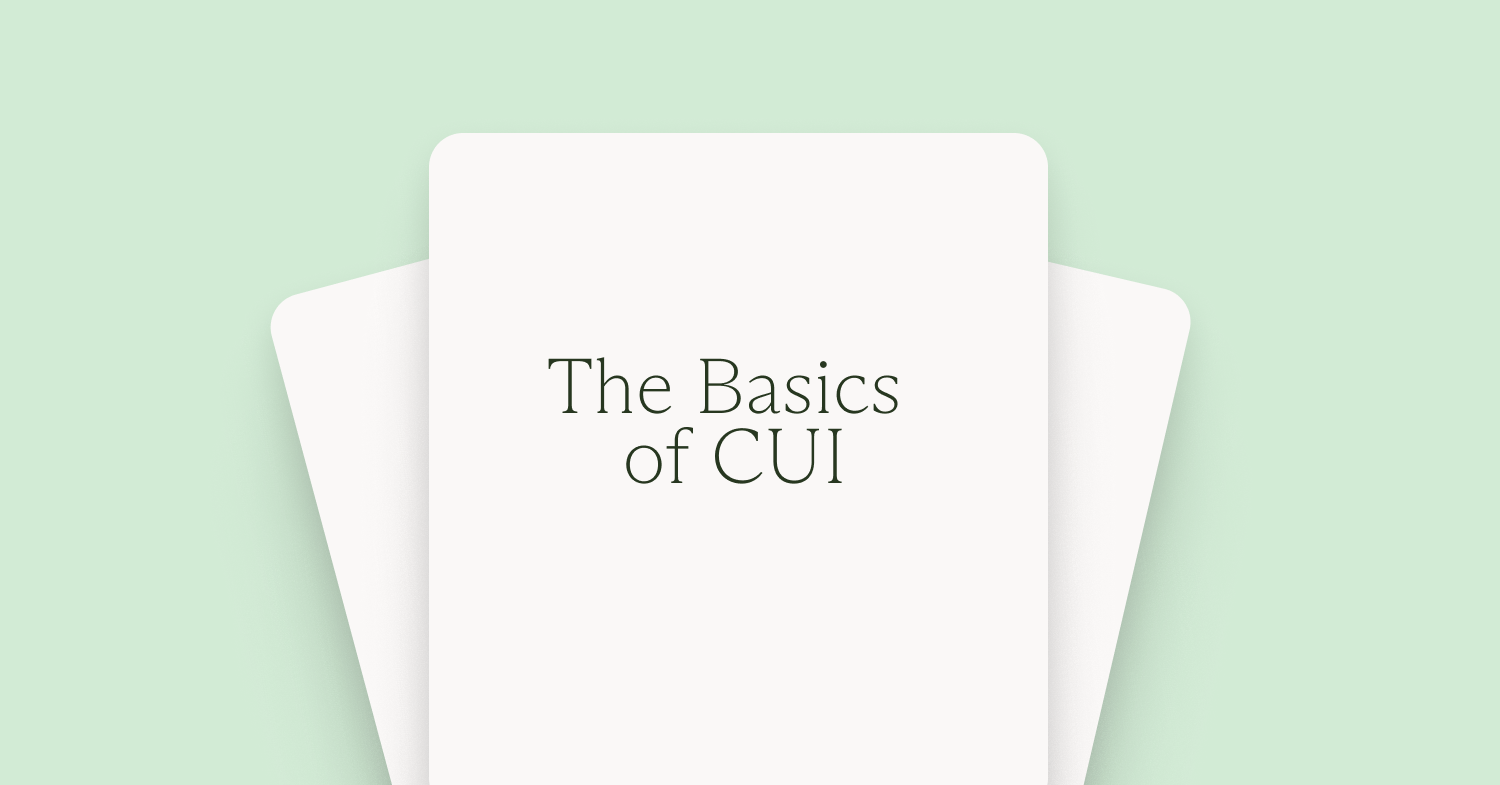 What is CUI Basic and Why Does It Matter?