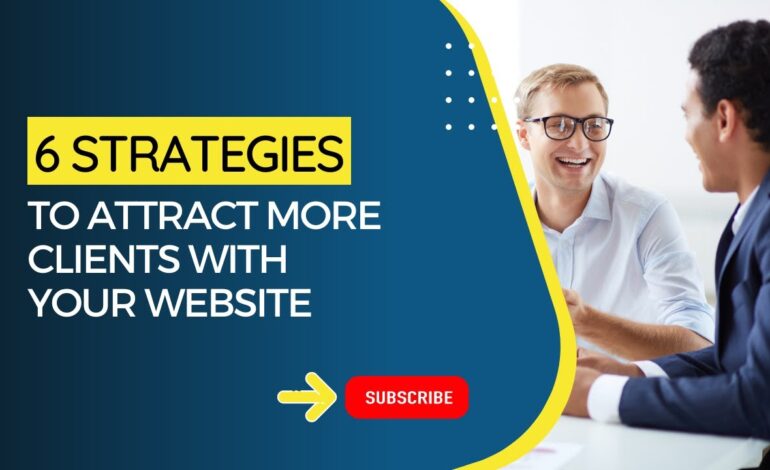 Marketing for Web Design Strategies to Attract Clients