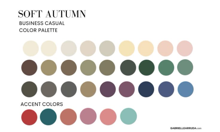 Soft Autumn Color Palette: USA Fall Magic
