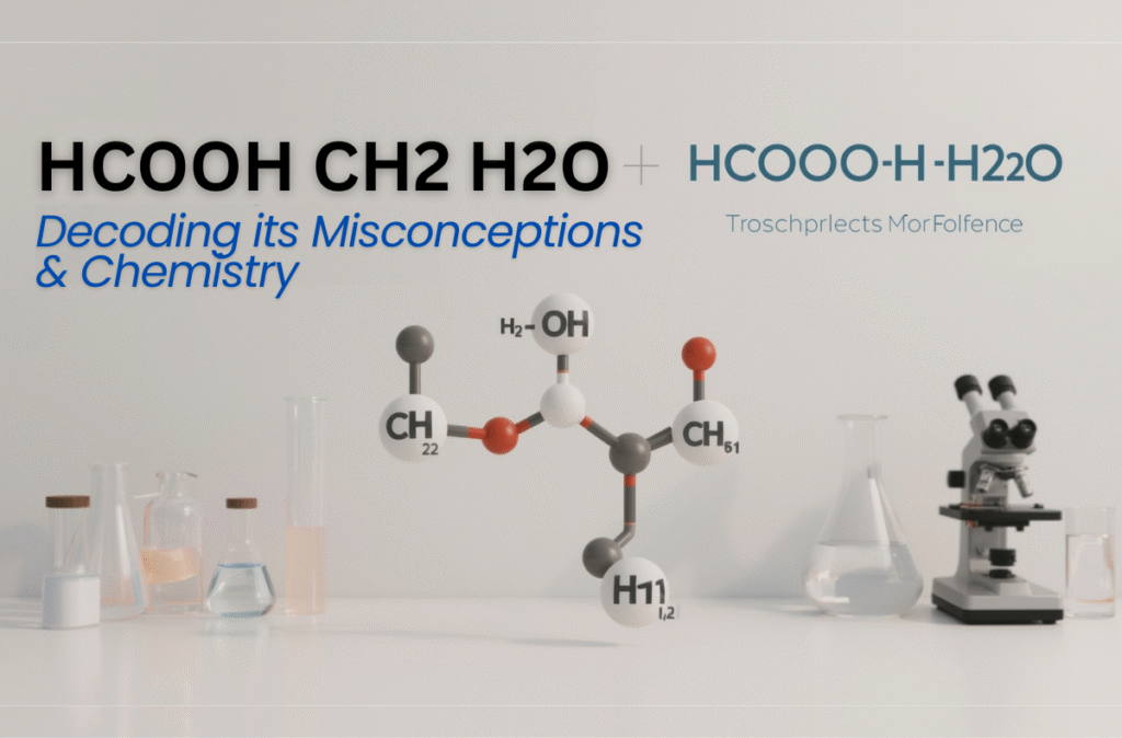 HCOOCH CH2 H2O: Essential Reaction Basics