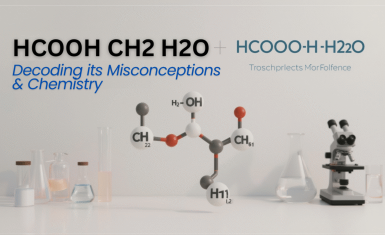 HCOOCH CH2 H2O: Essential Reaction Basics